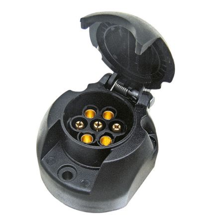 Gniazdo plastikowe 7-biegunowe